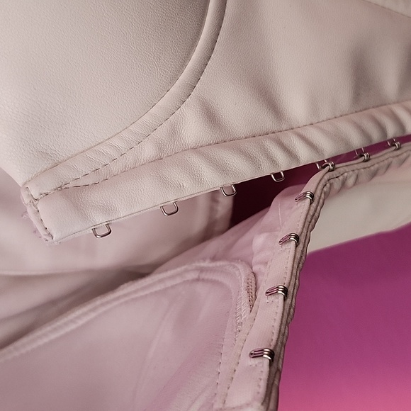 Windsor faux leather bustier top - Picture 4 of 5